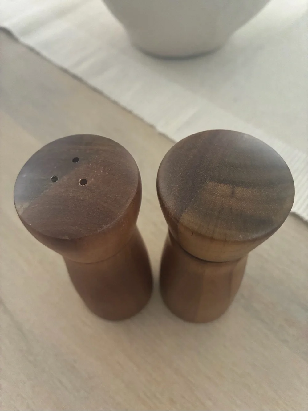 2pc Acacia Salt Shaker & Pepper Grinder Set- Threshold